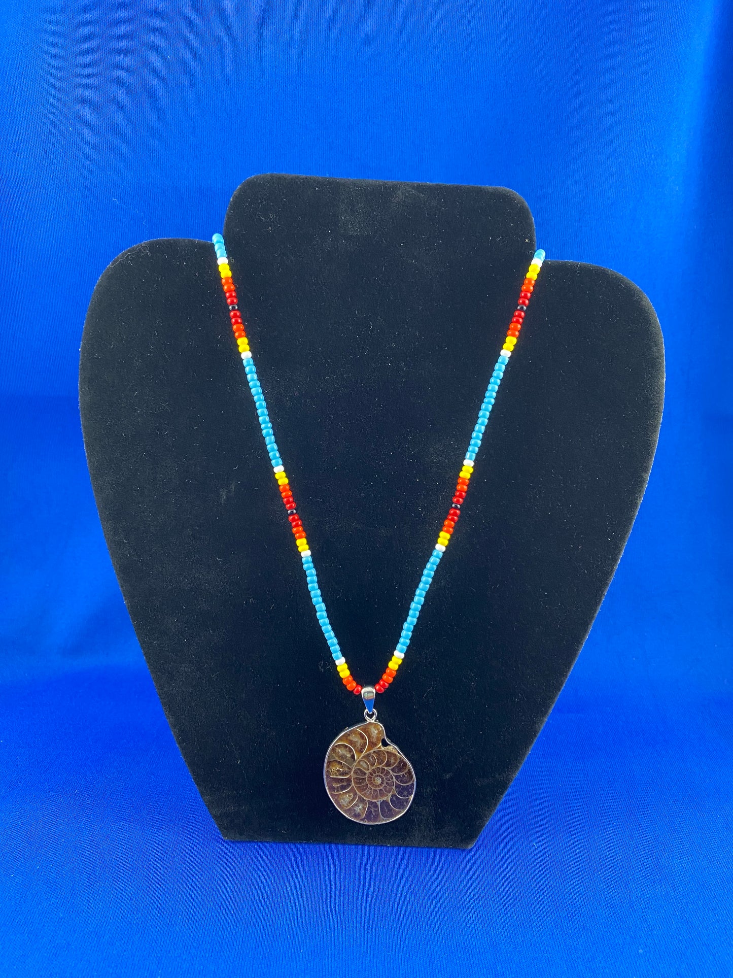 Ammonite & Bead Necklace